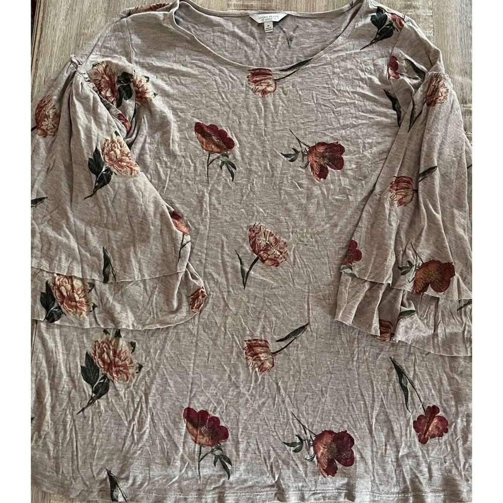 Lucky Brand Knit Blouse 1X